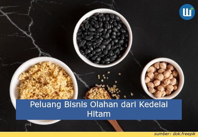 Berikut Peluang Bisnis Olahan dari Kedelai Hitam