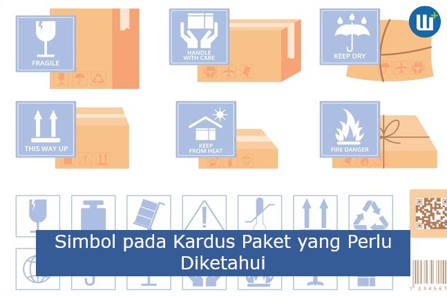 6 Simbol pada Kardus Paket yang Perlu Kamu Diketahui