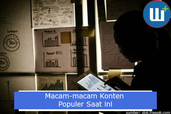 Berikut ini 6 Jenis Konten yang Populer