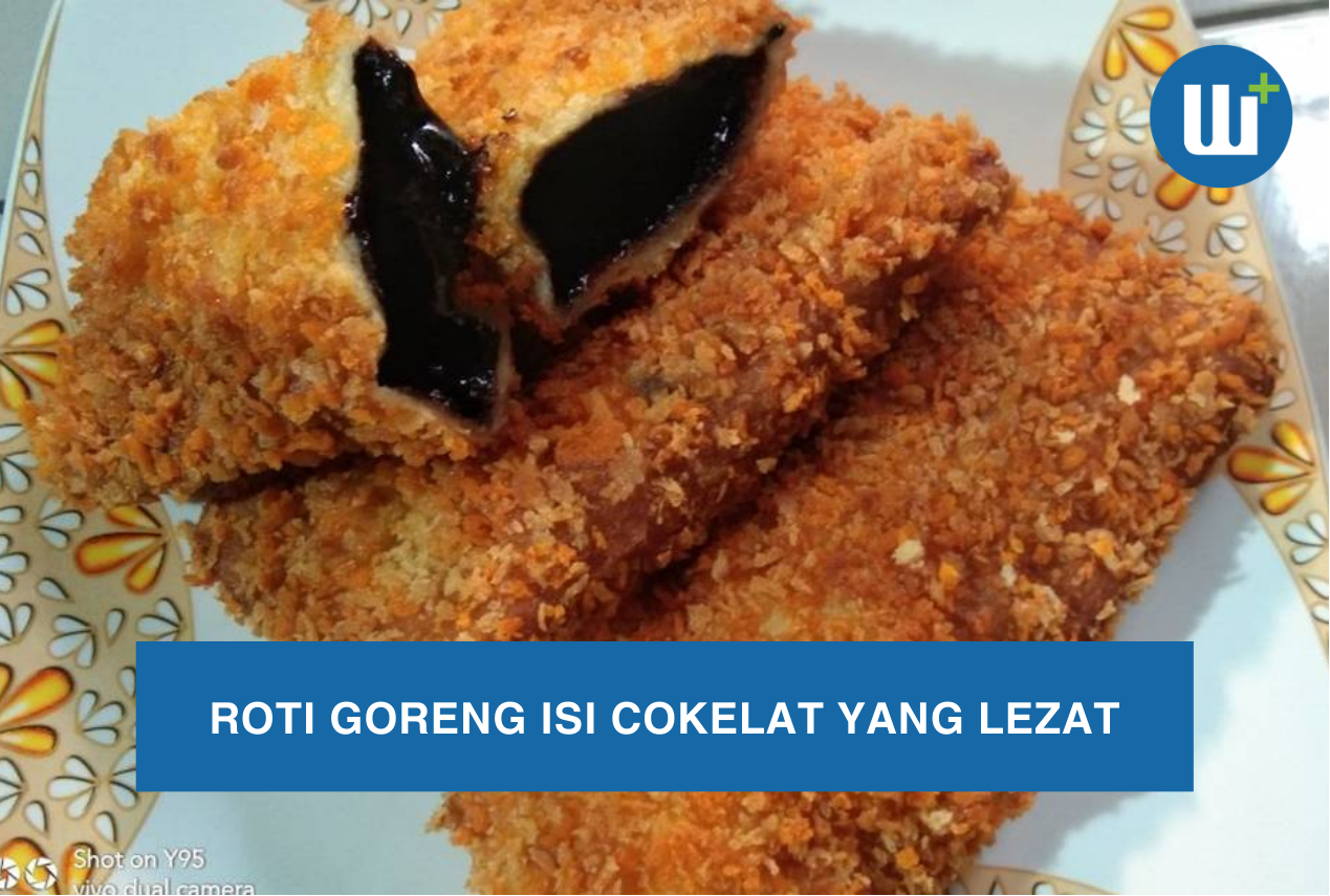 Roti Goreng Isi Cokelat yang Lezat